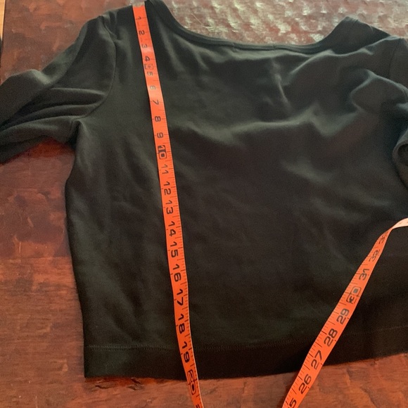 Eddie Bauer 💯% Cotton Crop Cardigan with 3/4 Length Sleeves - Picture 5 of 7